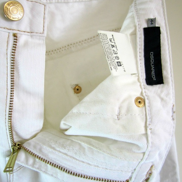 Dsquared2 Denim Pants Size 8 NWT - Picture 6 of 8